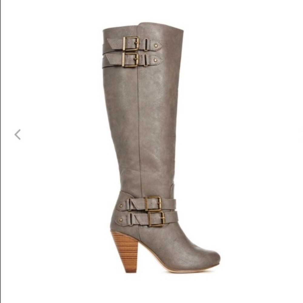 JustFab Anitah Heeled High Boots